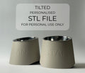 Custom Personalised STL Tilted